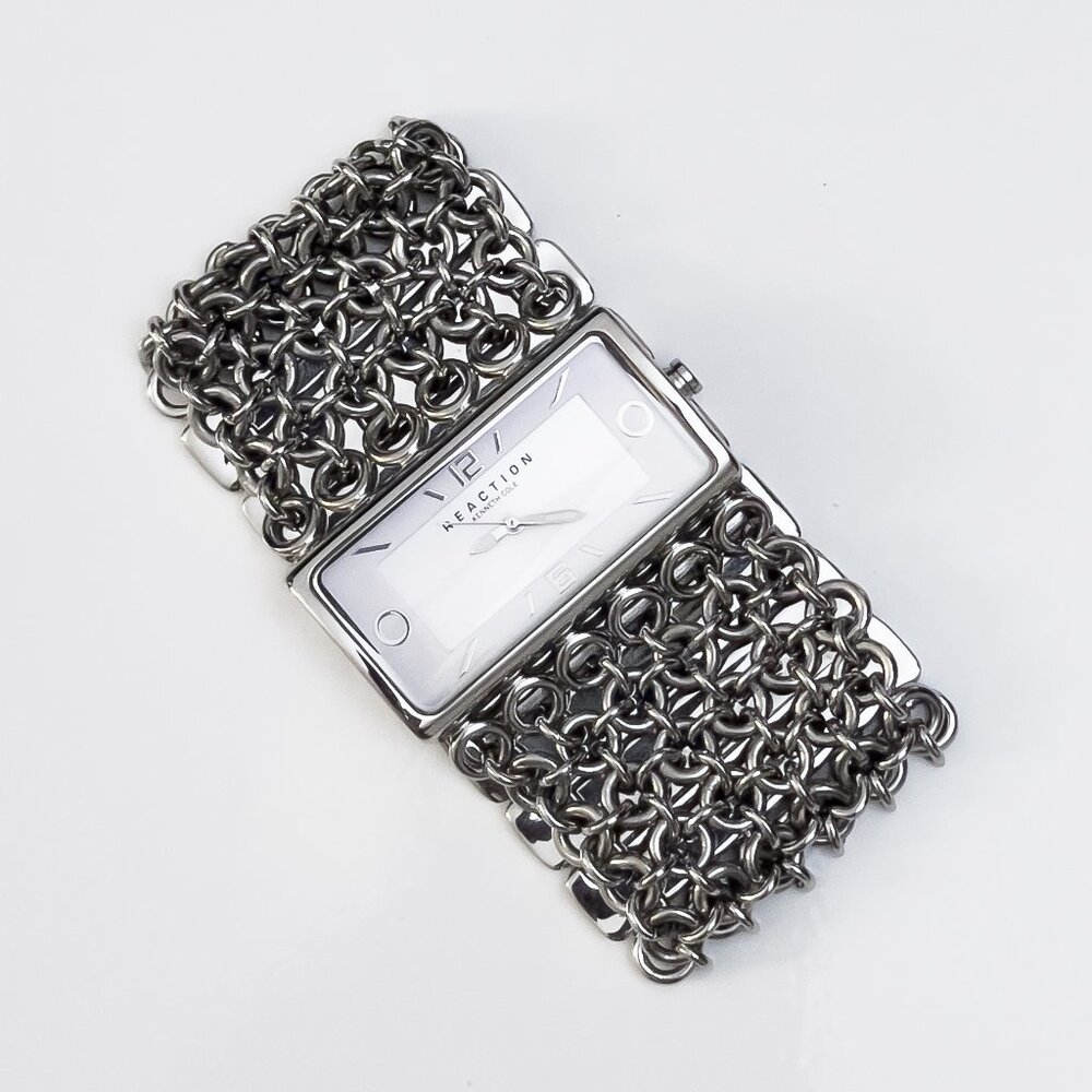 KENNETH COLE REACTION Chain Mesh Women’s Watch - Picture 7 of 11